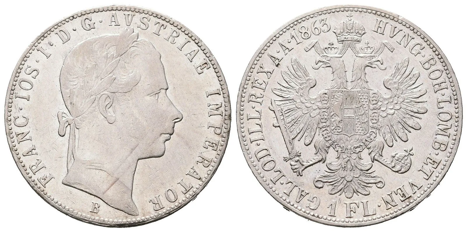 Rakouská a spolková měna, 1857 - 1892 — 1