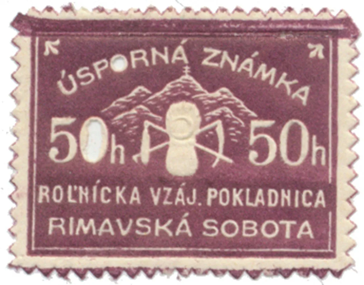 Úsporné známky — 1