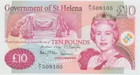 Svatá Helena, 10 Pounds 2012, P.12b