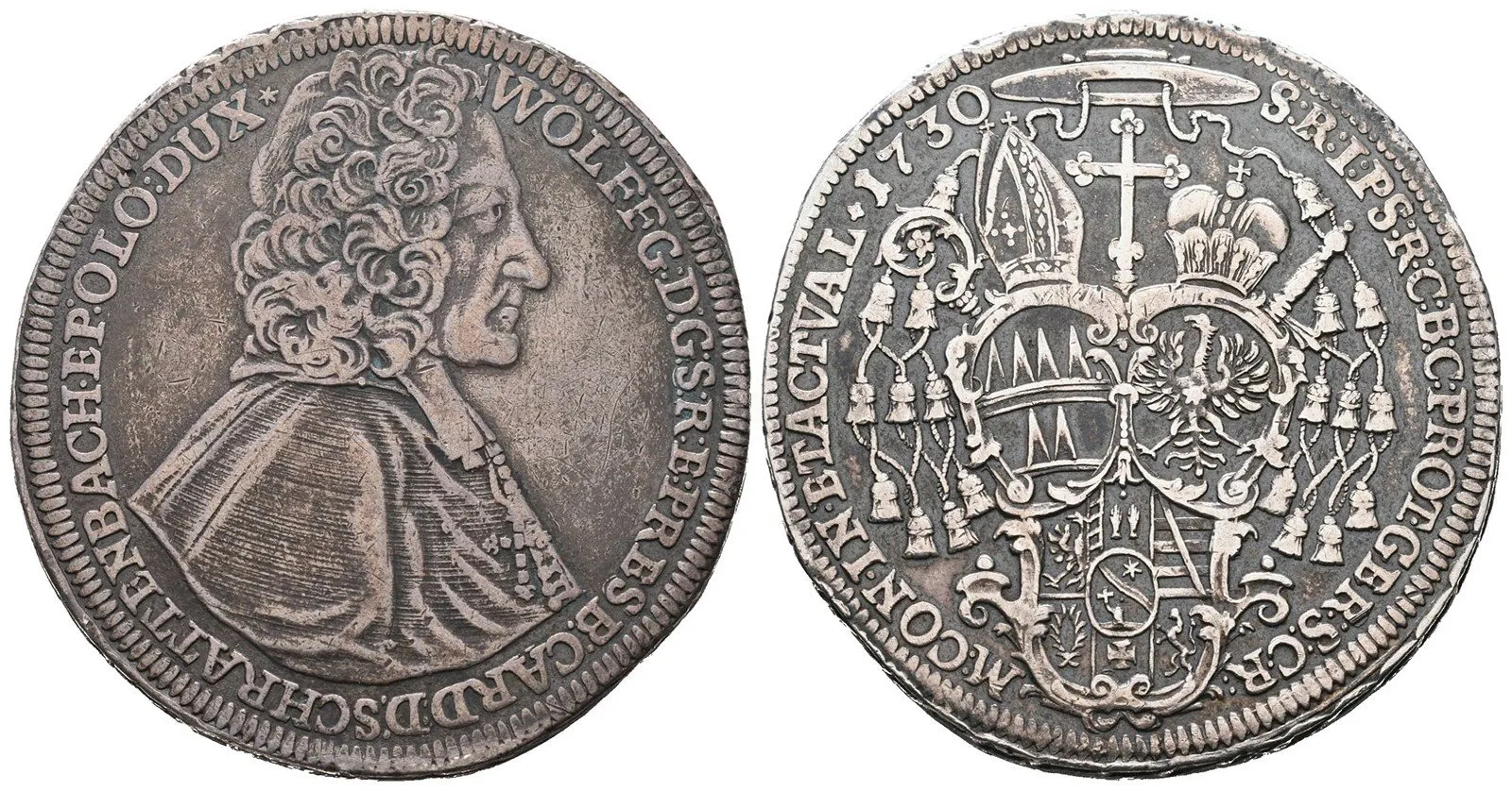 Olomouc - biskupství, Wolfgang von Schrattenbach, 1711 - 1738 — 1