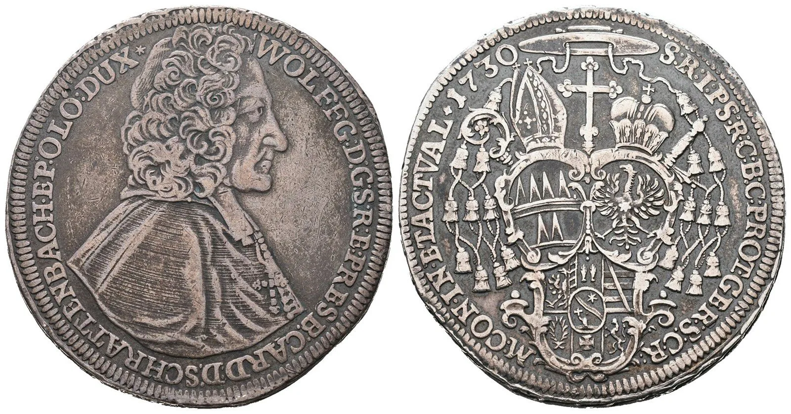 Olomouc - biskupství, Wolfgang von Schrattenbach, 1711 - 1738 — 1
