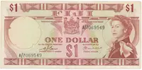 Fidži, 1 Dollar (1974), P.71a