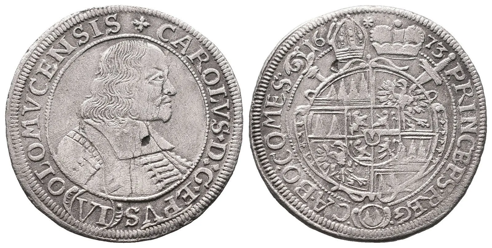 Olomouc - biskupství, Karel II. Liechtenstein, 1664 - 1695 — 1