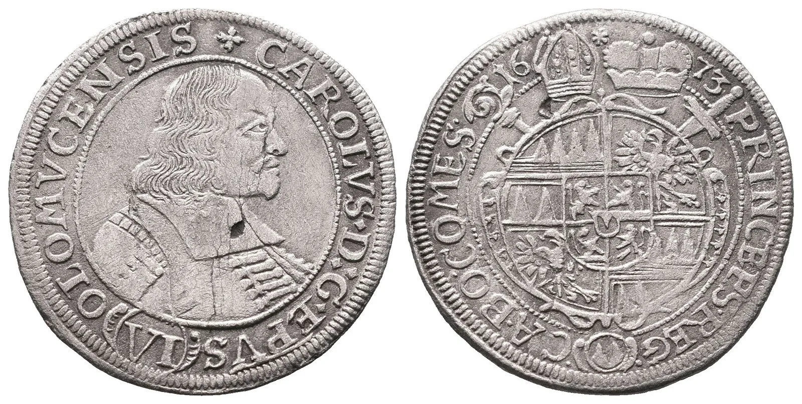 Olomouc - biskupství, Karel II. Liechtenstein, 1664 - 1695 — 1