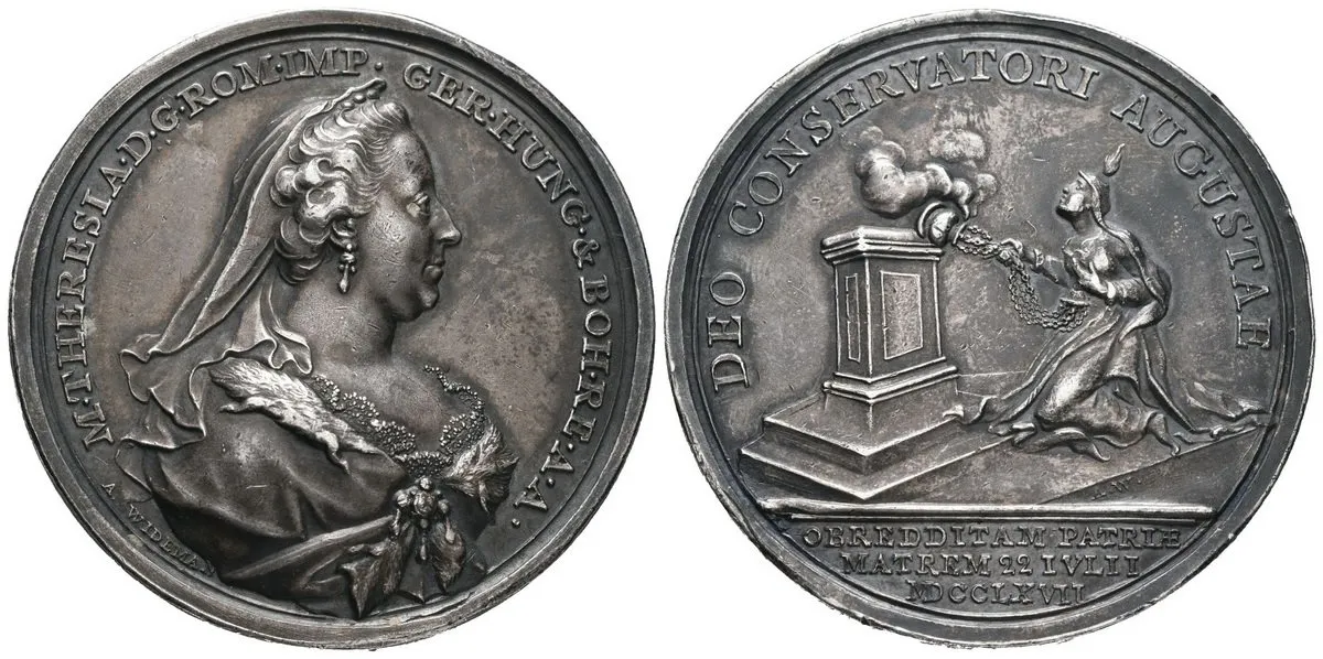 Marie Terezie, 1740 - 1780 — 1