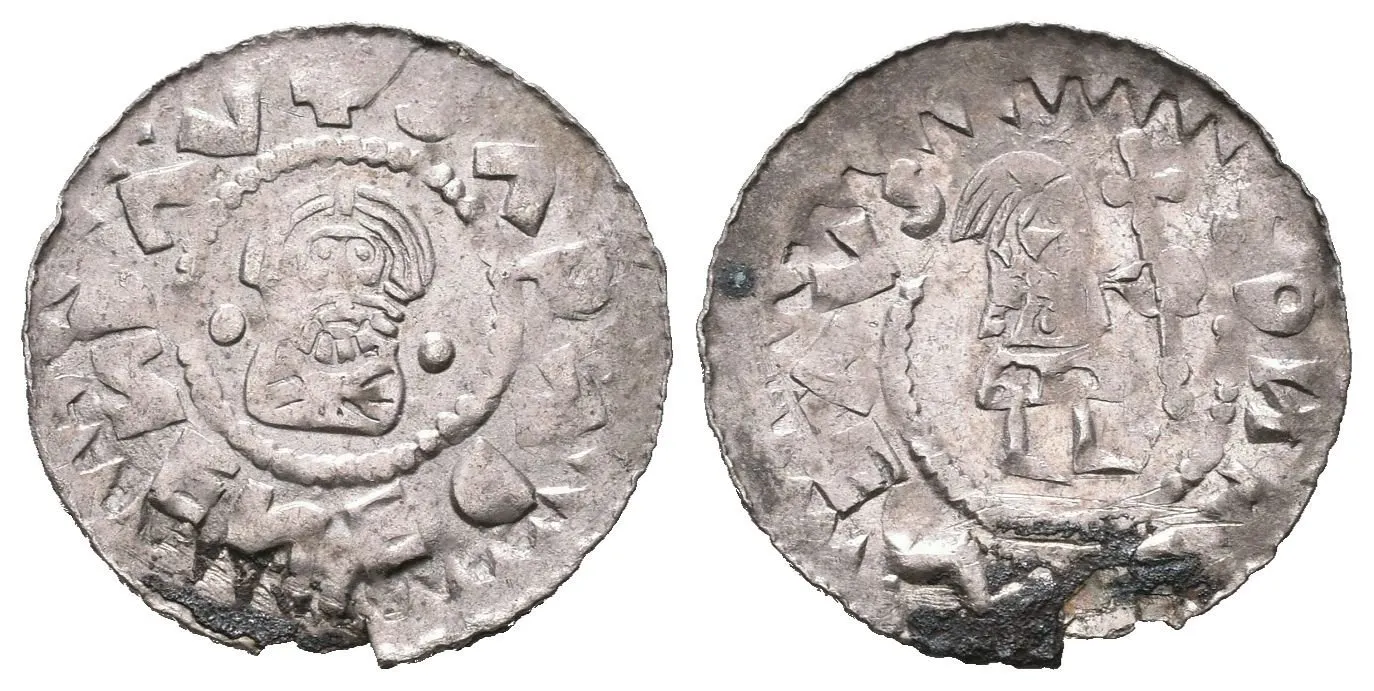 Denár, Cach 512, VP.78 (katalog uvádí pouze 51 ks), mincovna Podivín (?) — 1