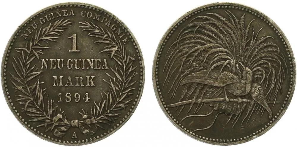 Koloniální ražby, Německá Nová Guinea — 1