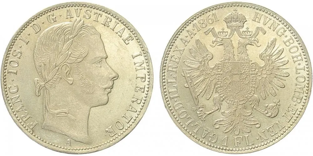 Rakouská a spolková měna, 1857 - 1892 — 1