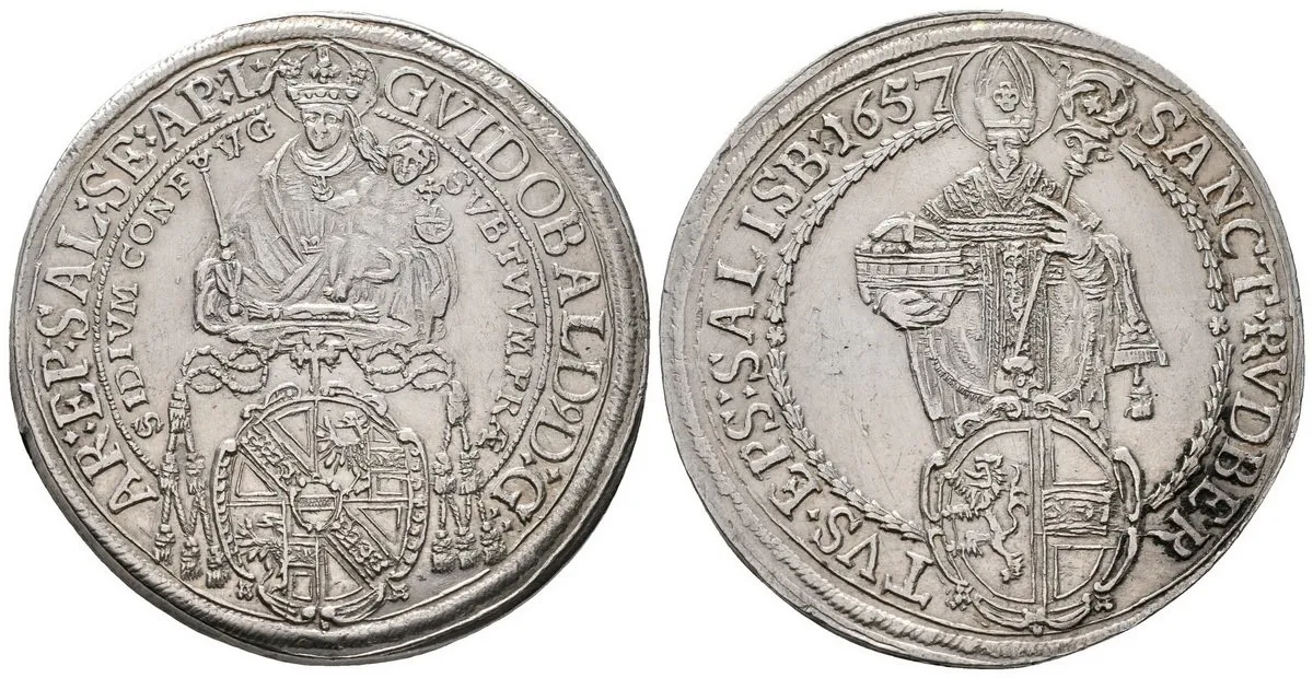 Salzburg - arcibiskupství, Guidobald Thun - Hohenstein, 1654 - 1668 — 1