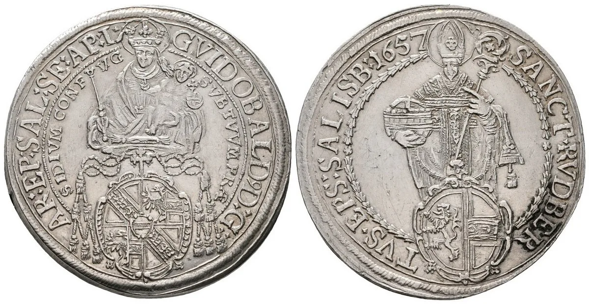 Salzburg - arcibiskupství, Guidobald Thun - Hohenstein, 1654 - 1668 — 1