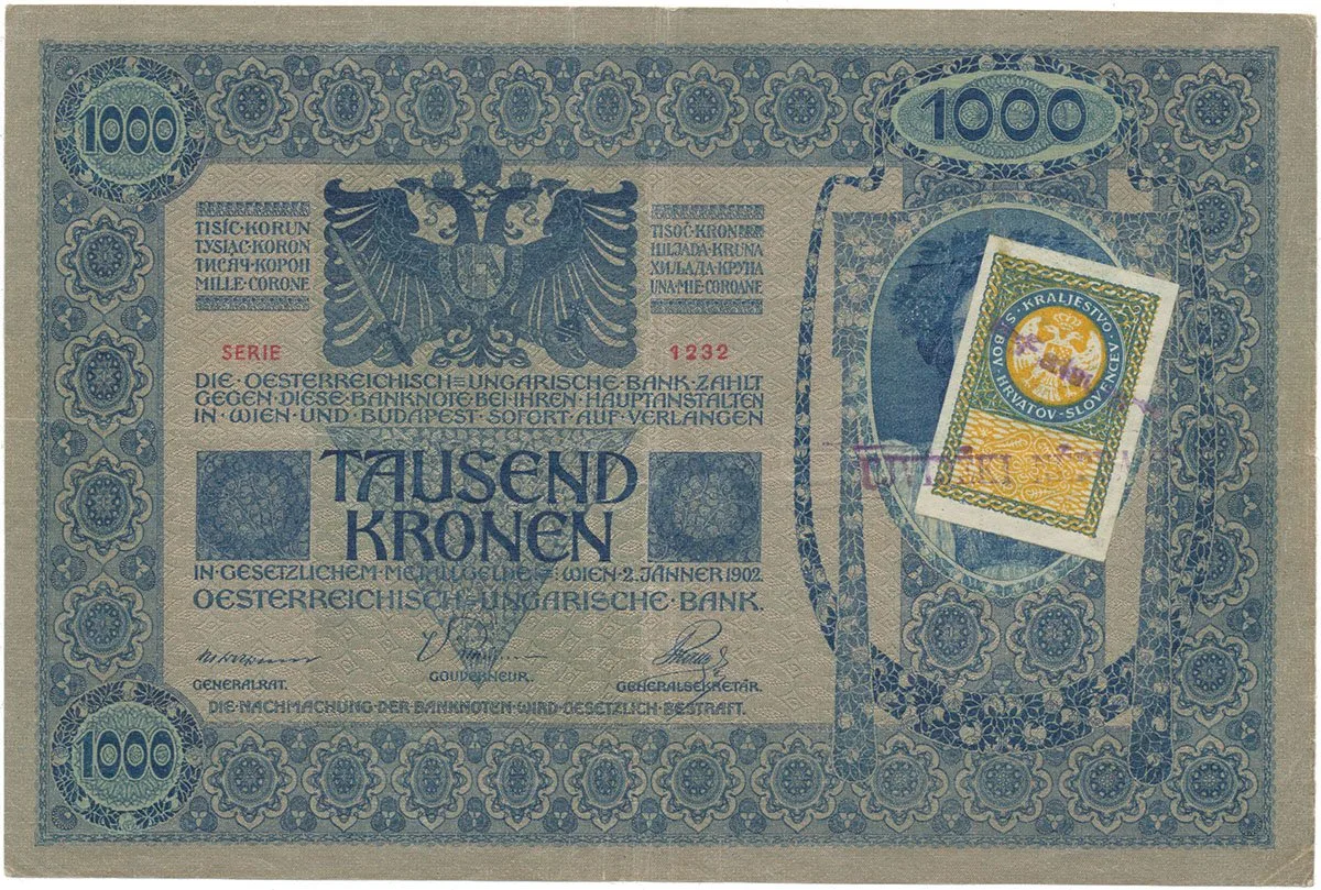 Razítkované R-U bankovky na Balkáně 1919-1921 — 1