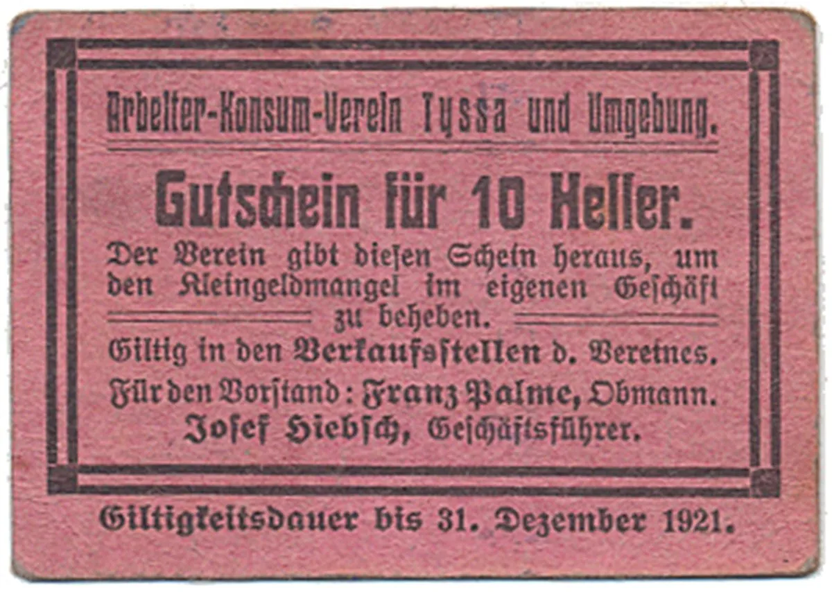 Nouzovky české od roku 1914 — 1