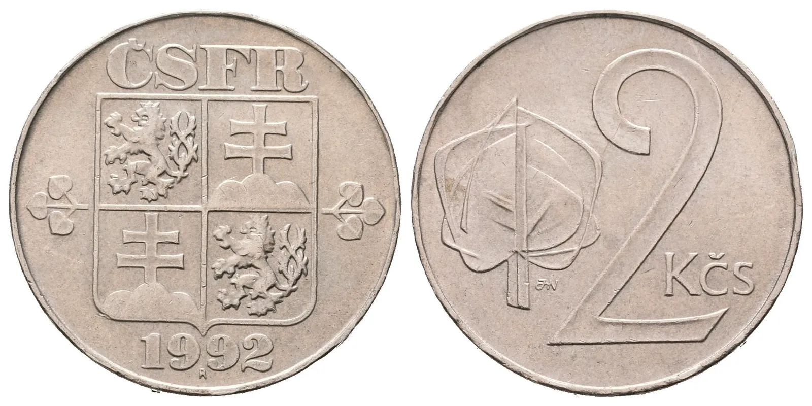 2 Koruna 1992