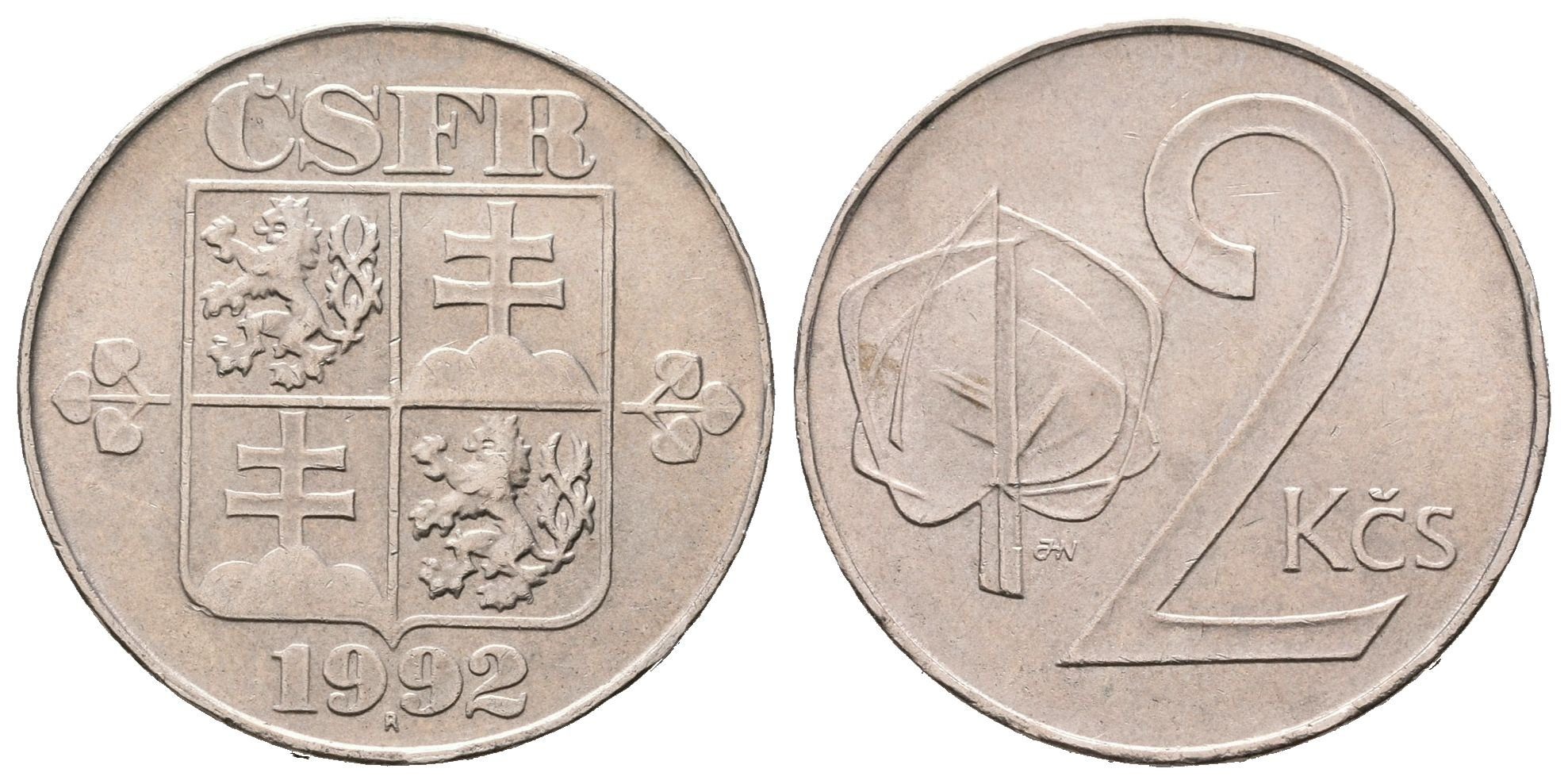 2 Koruna 1992