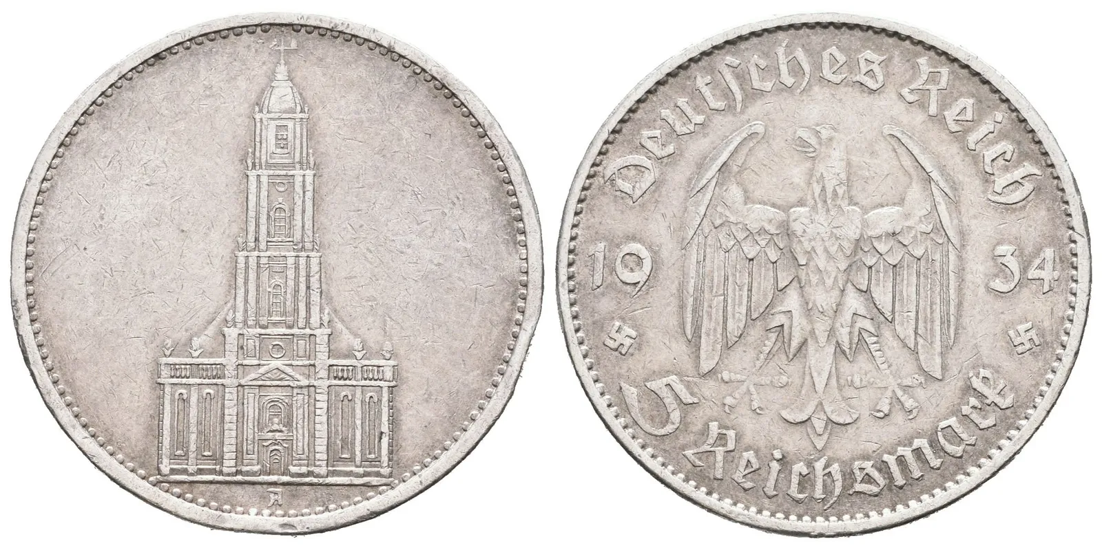 III. říše, 5 Marka 1934 A