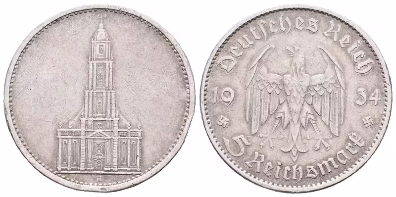 III. říše, 5 Marka 1934 A