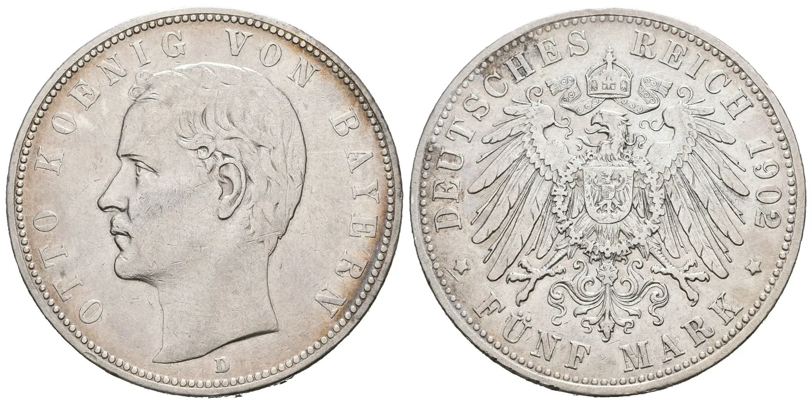 Bavorsko, 5 Marka 1902