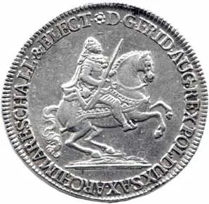 Sasko, Friedrich August II., 1733 - 1763 — 1