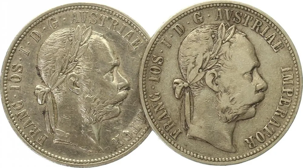 Rakouská a spolková měna, 1857 - 1892 — 1