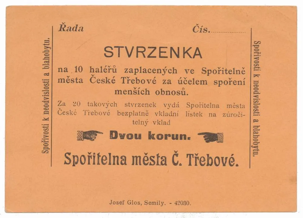 Nouzovky české od roku 1914 — 1