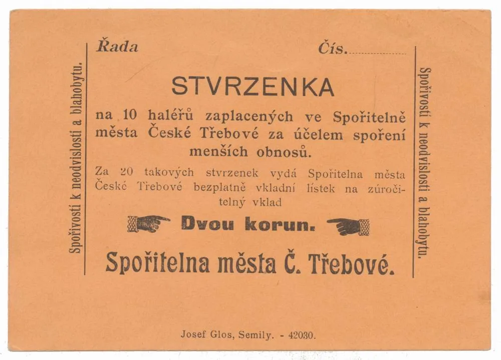 Nouzovky české od roku 1914 — 1