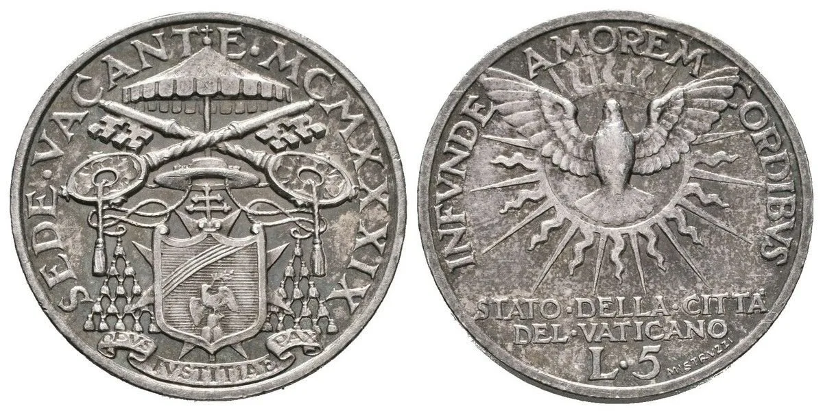 Vatikán, Sede vacante, 1939 — 1