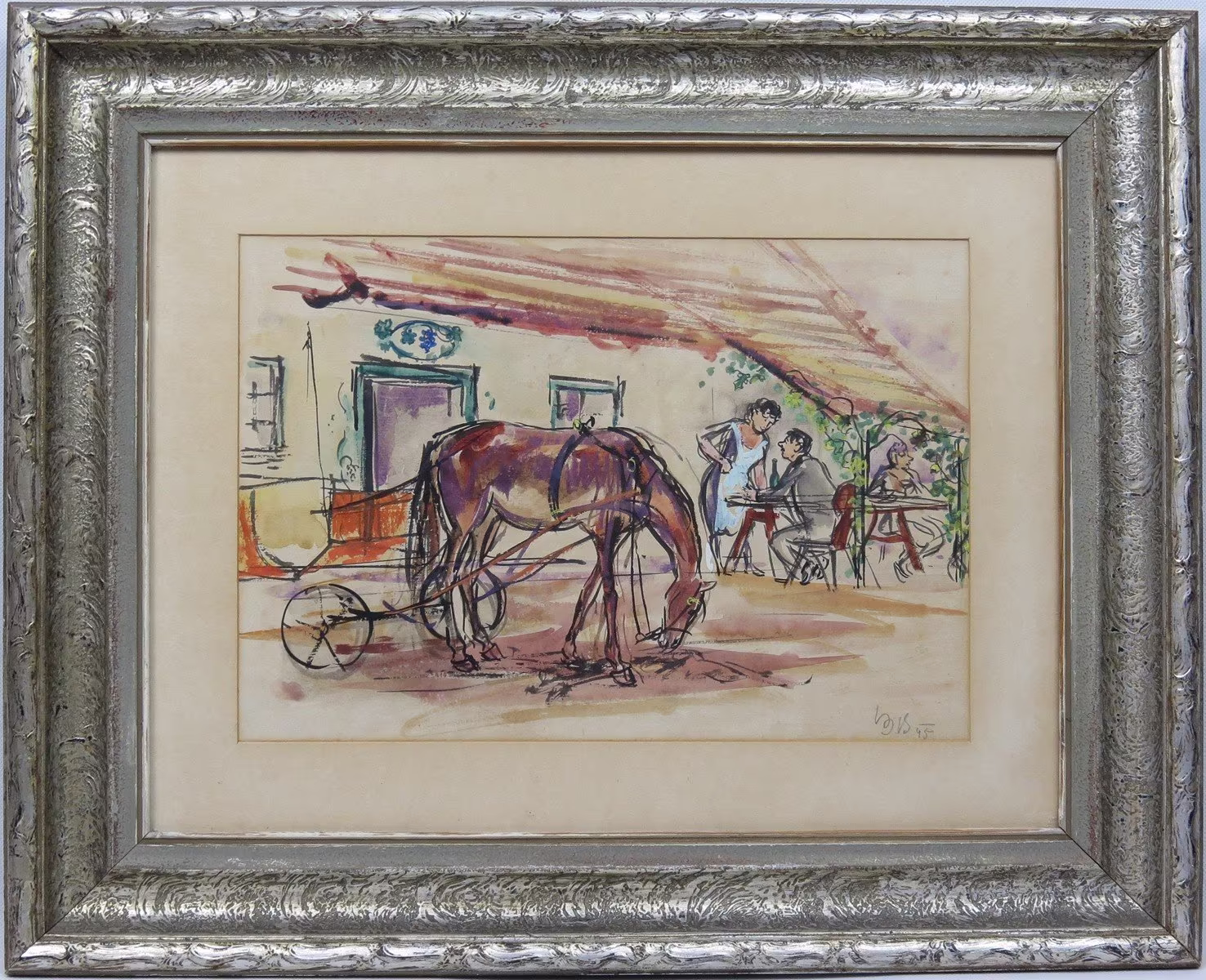 Vojtěch Sedláček: Vojtěch Sedláček (1892 - 1973) - U hospody