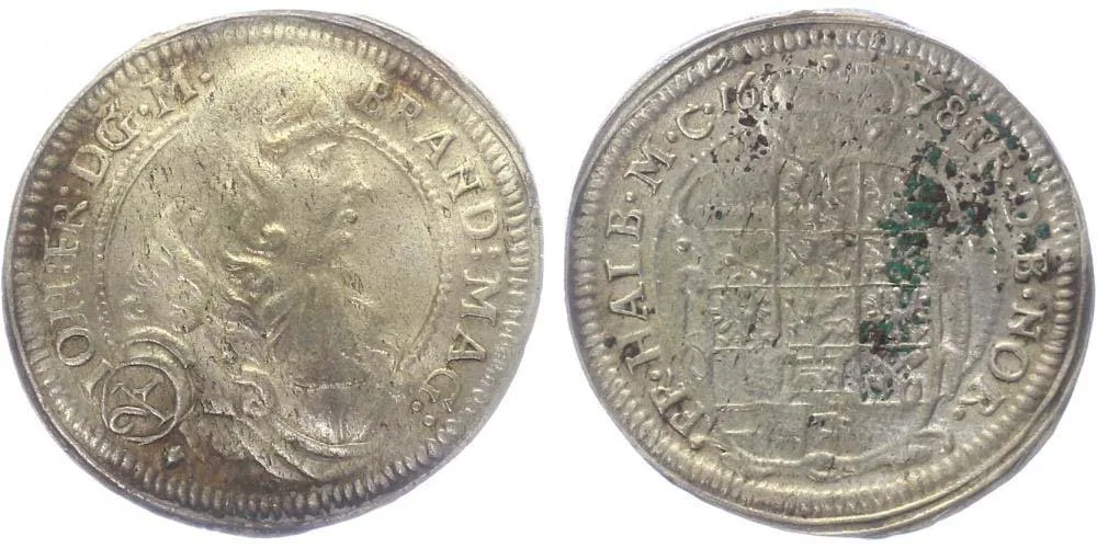 Brandenburg - Ansbach, Johann Friedrich, 1667 - 1686 — 1