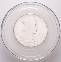 10 Kčs 1965 - Mistr Jan Hus, PROOF, původní etue