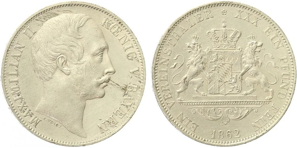 Bavorsko, Maximilian II., 1848 - 1864 — 1