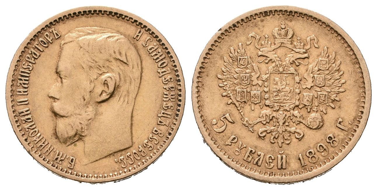 Rusko, 5 Rubl 1900 FZ
