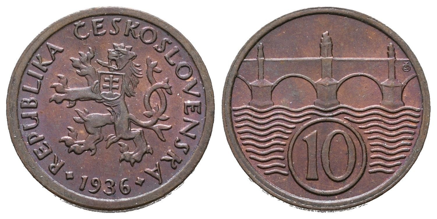 10 Haléř 1936