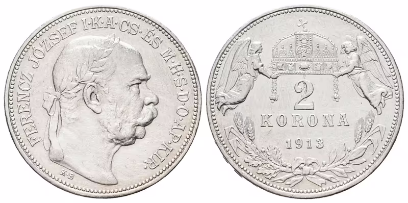 2 Koruna 1913 KB