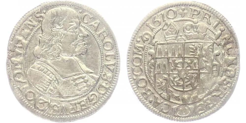 Olomouc - biskupství, Karel II. Liechtenstein, 1664 - 1695 — 1