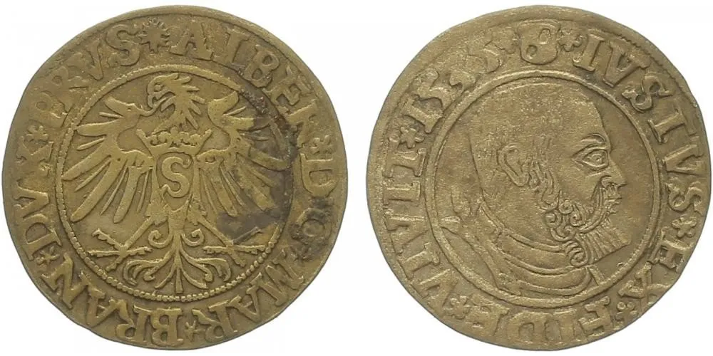 Prusko, Albrecht von Brandenburg, 1525 - 1568 — 1