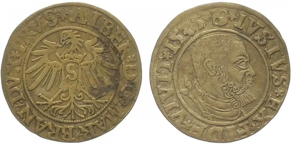 Prusko, Albrecht von Brandenburg, 1525 - 1568 — 1