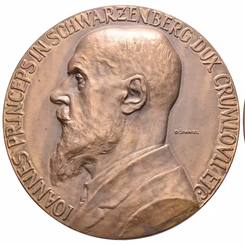 AE Medaile 1930 (O. Španiel) - K 70. výročí narození. Vousaté poprsí zleva, opis /