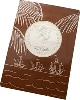 Turks and Caicos Islands, 20 Crown 1975 - Age of Exploration - fotografie 2
