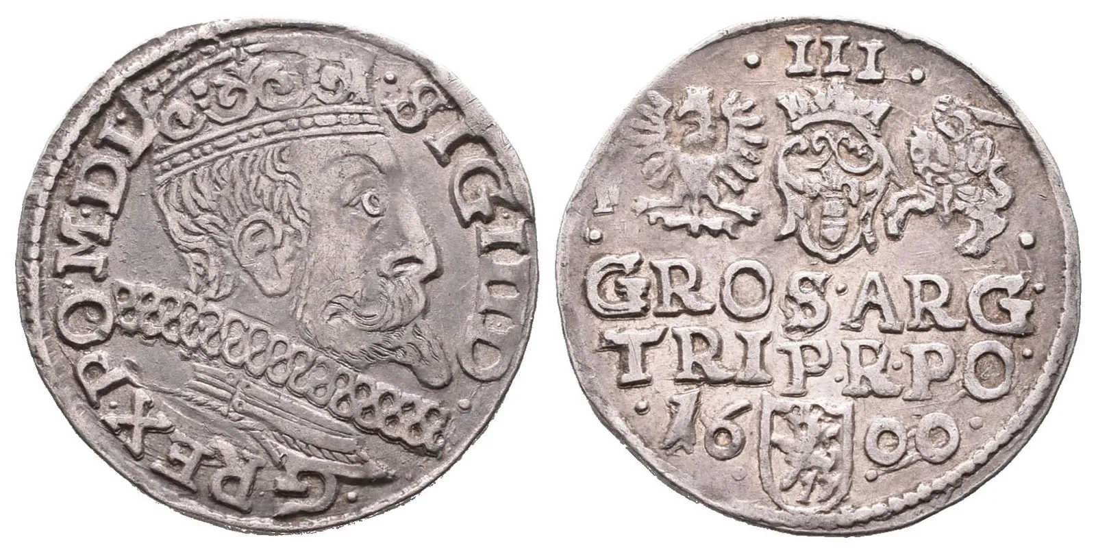 Polsko, III Groš 1600