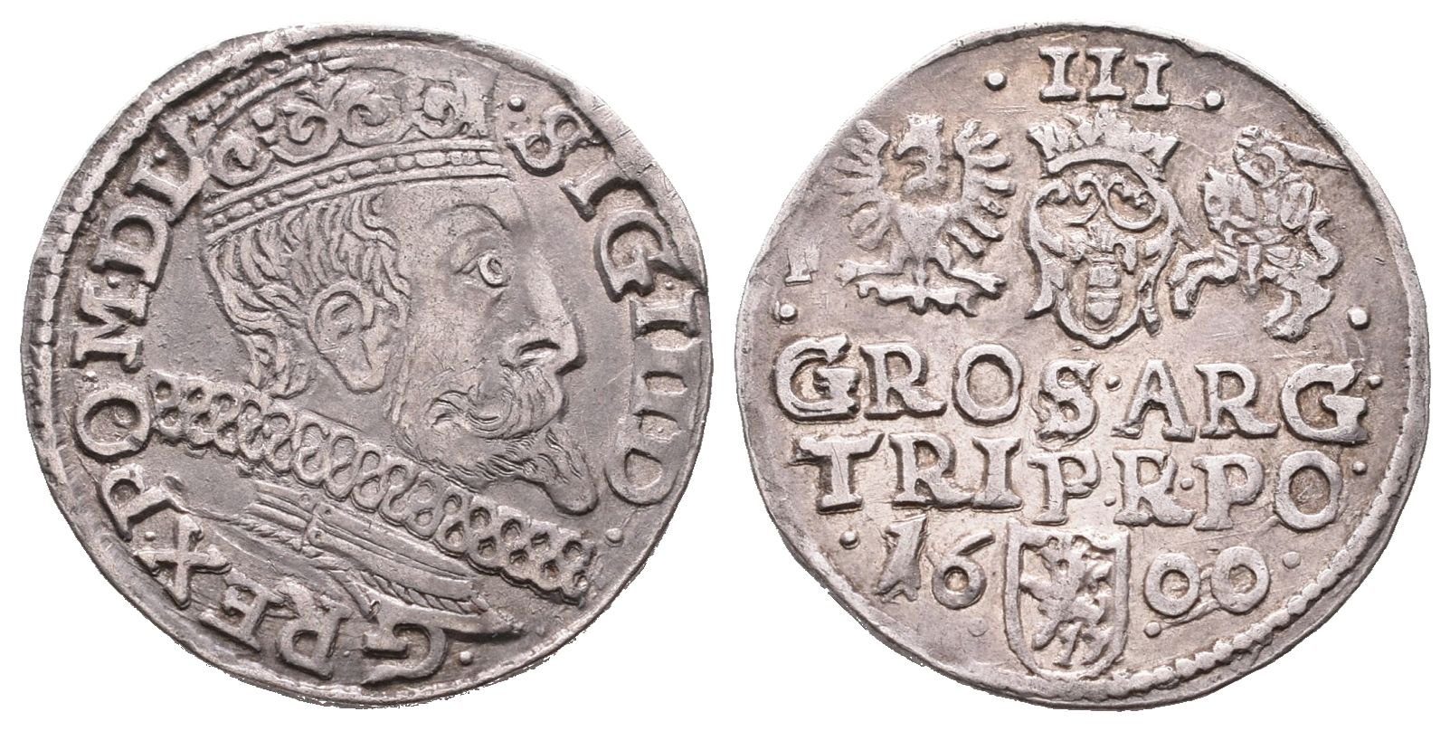 Polsko, III Groš 1600