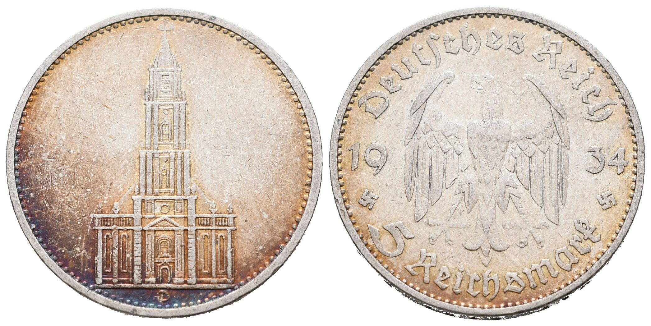 III. říše, 5 Marka 1934 D