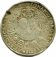 Sasko, Christian II., Johann Georg I. a August, 1591 - 1611 — 2