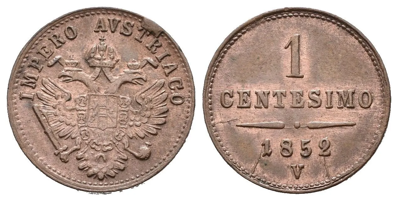 Konvenční měna, 1848 - 1857 — 1