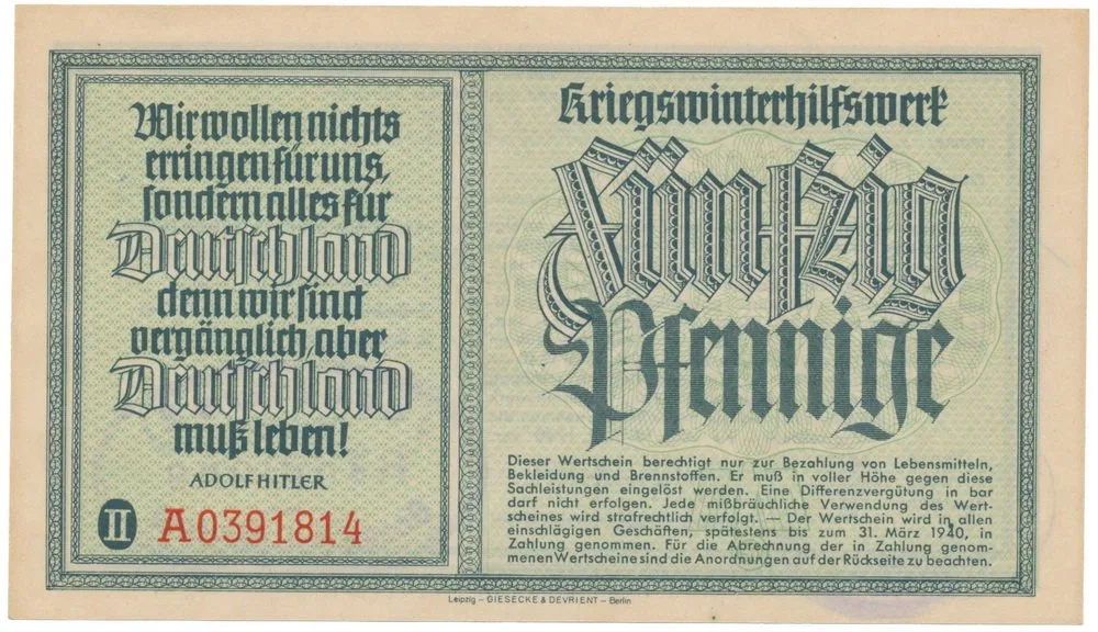 Německo - okupovaná území, 1939 - 1945 — 1