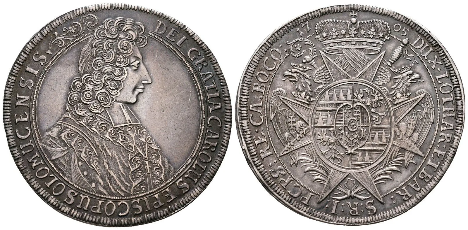 Olomouc - biskupství, Karel III. Lotrinský, 1695 - 1711 — 1