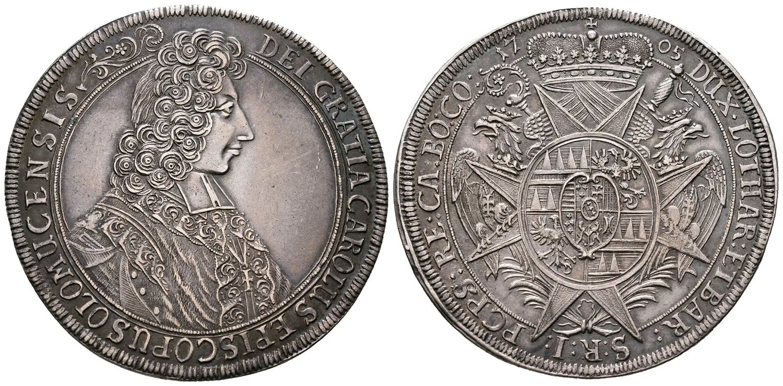 Olomouc - biskupství, Karel III. Lotrinský, 1695 - 1711 — 1