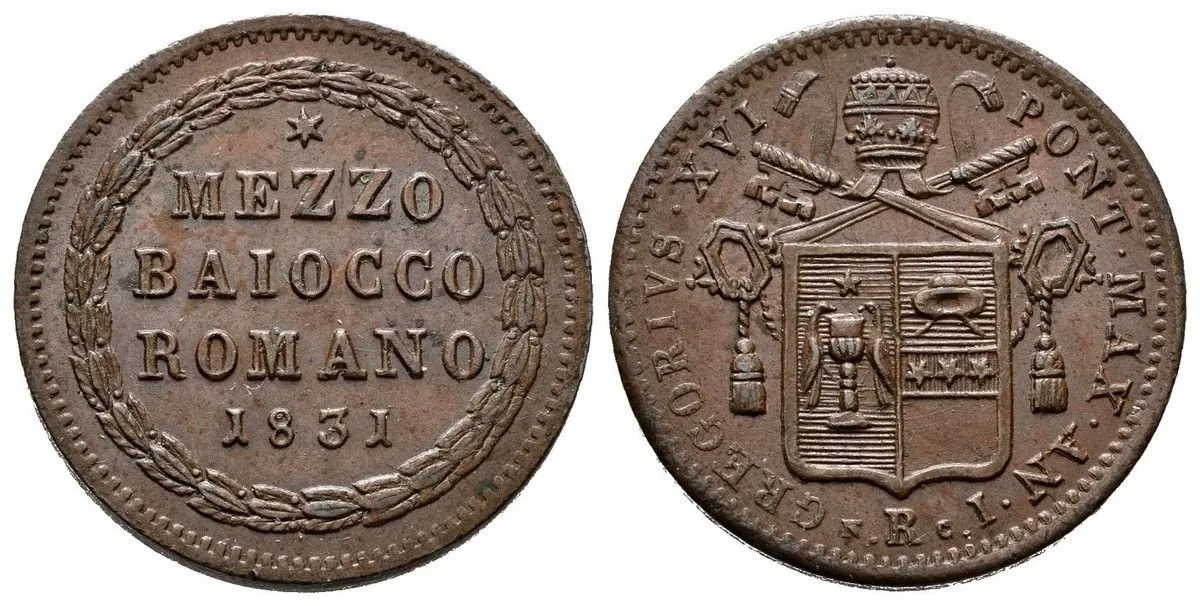 Vatikán, Řehoř XVI 1831 - 1846 — 1