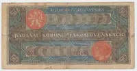 Československo, 50 Koruna 1922, série 022, tisk Haase, Hej.19a