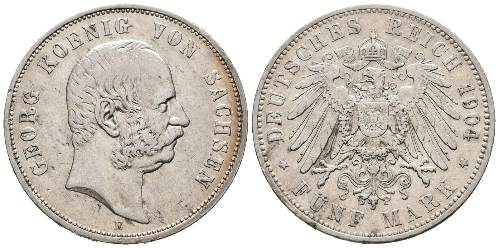 Sasko, 5 Marka 1904