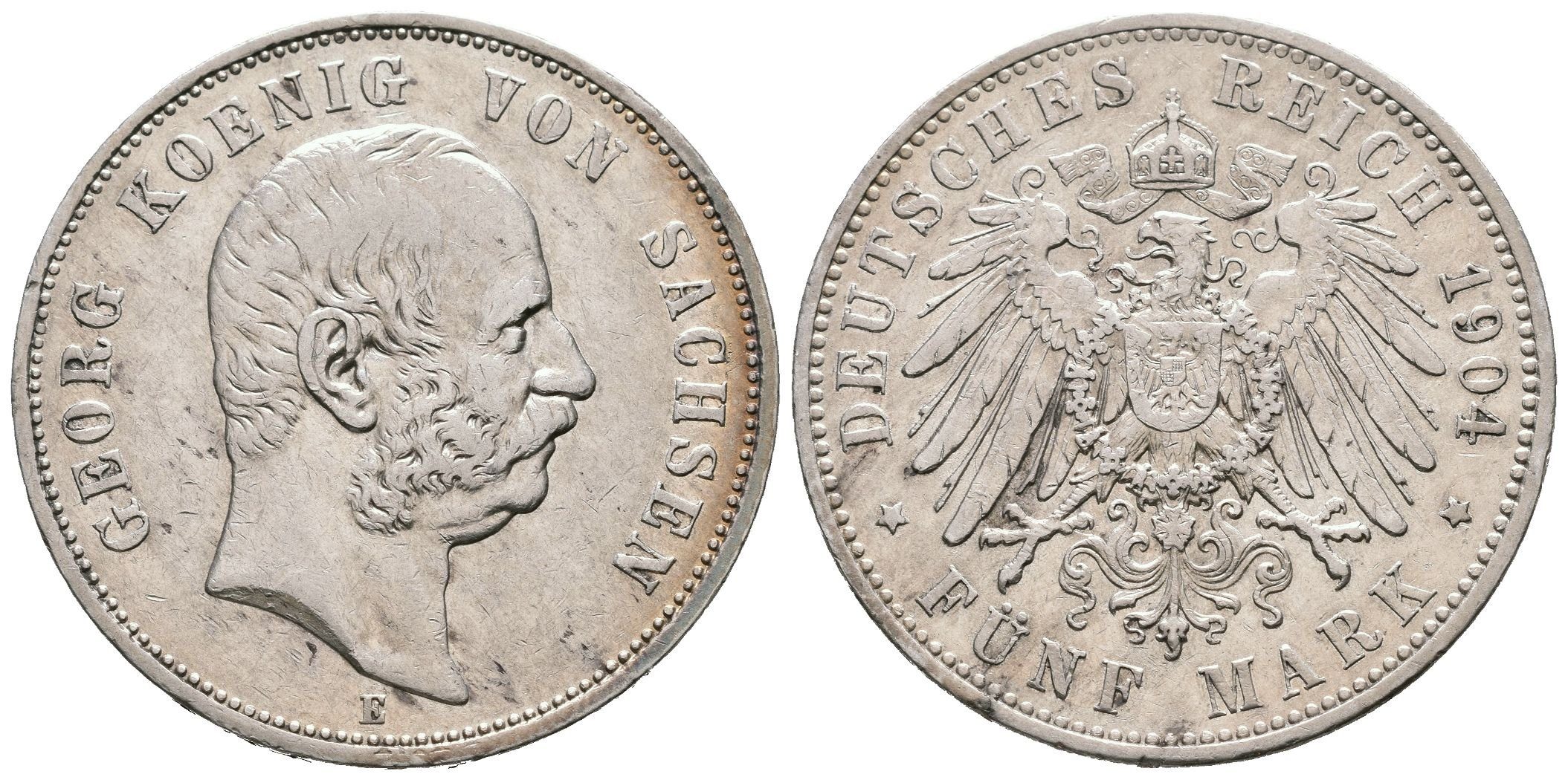 Sasko, 5 Marka 1904